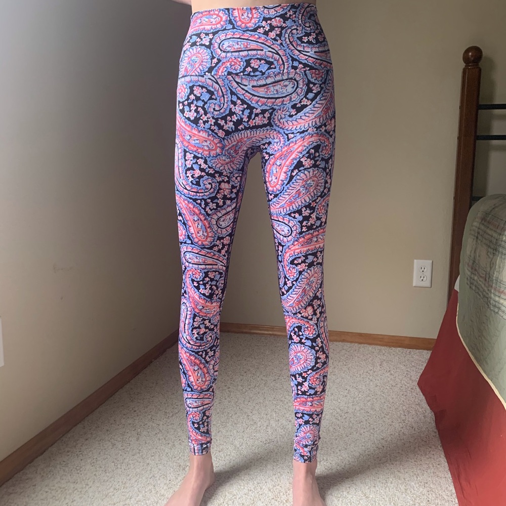 K-Deer paisley leggings